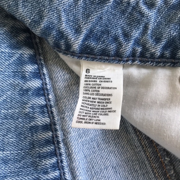 American Eagle Distressed Denim Shorts - Picture 3 of 3